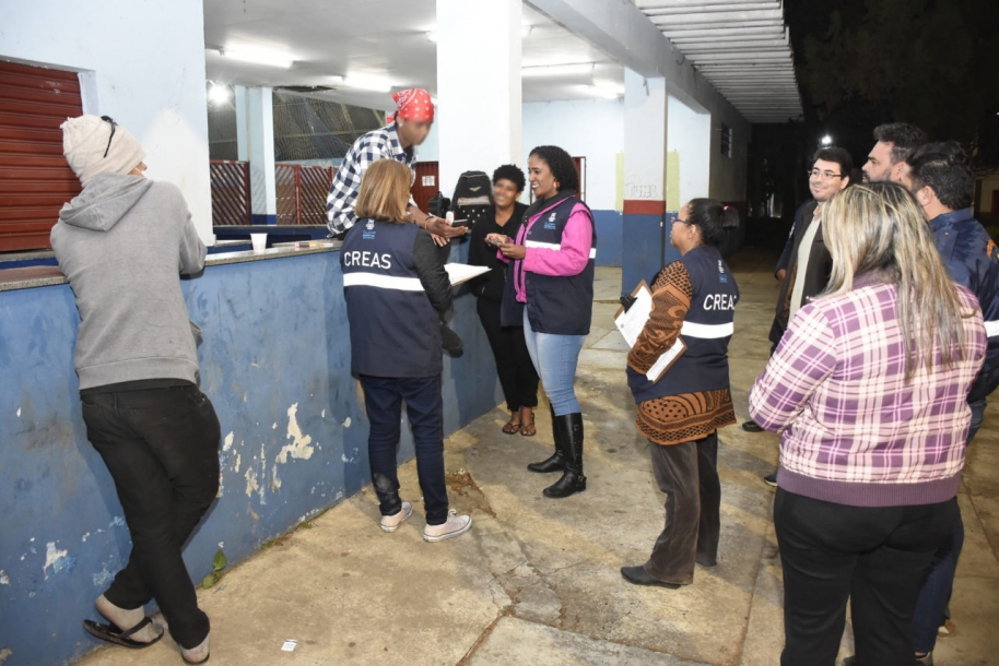 Cajamar realiza Ação de Acolhimento para pessoas em situação de rua