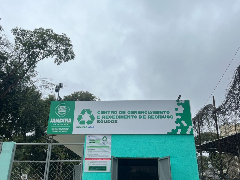 Prefeito Doutor Sato inaugura primeiro Ecoponto de Jandira