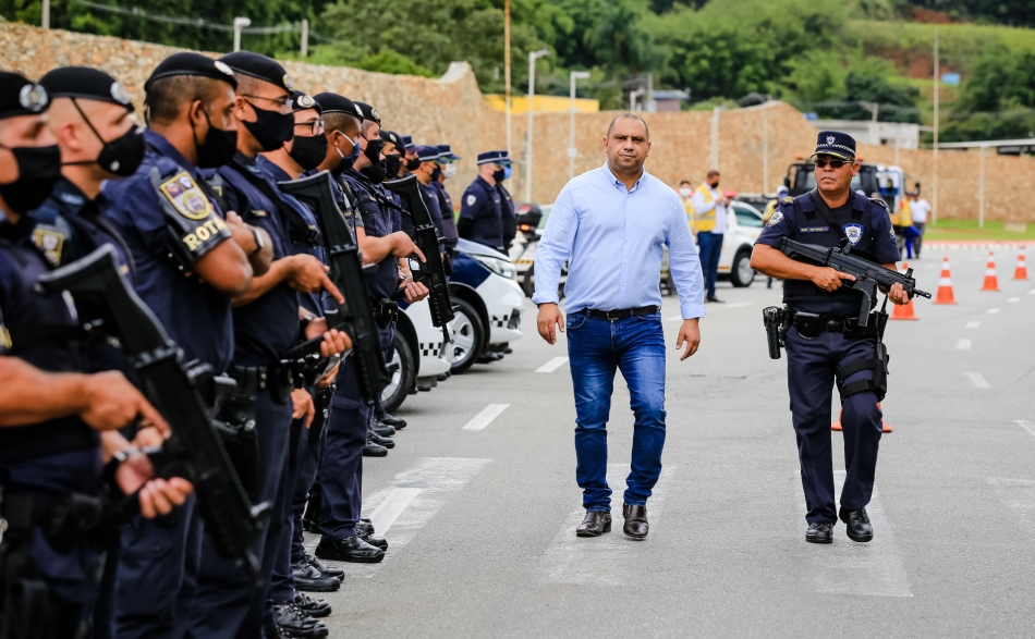 Prefeito Marcos Tonho acompanha Operação Bandeirantes da GCM