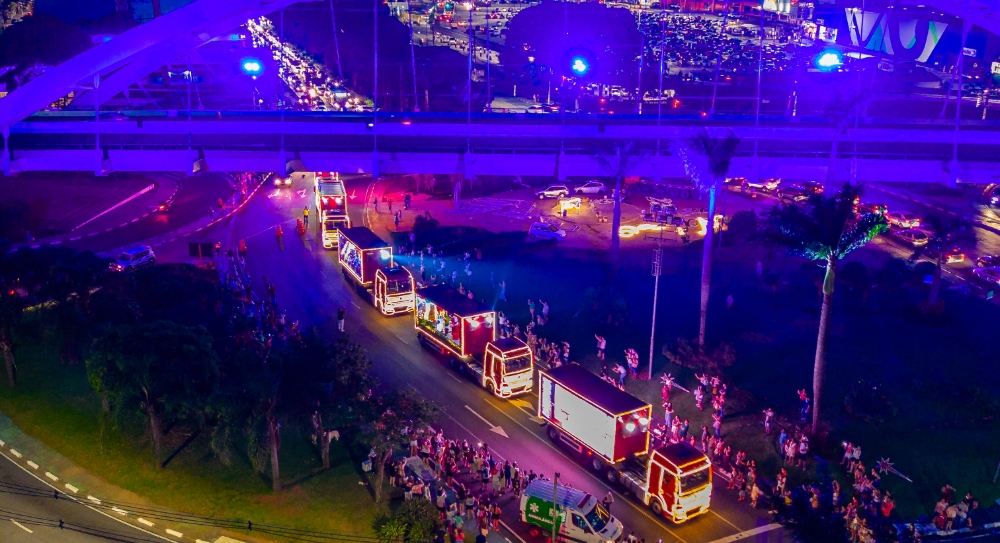 Caravana de Natal da Coca-Cola estará em Osasco dia 8 de dezembro
